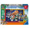 Puzzles Ravensburger - Patrulla Canina 3 Dino Movie. 2x12 piezas