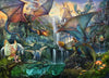Puzzle Ravensburger - Bosque Encantado: Dragones. 9000 piezas