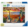 Puzzle Ravensburger - Cabaña acogedora. 500 piezas XXL