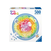 Puzzle Ravensburger Circular - Poke Bowl (Circle of Colors). 500 piezas