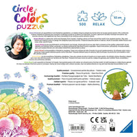 Puzzle Ravensburger Circular - Poke Bowl (Circle of Colors). 500 piezas