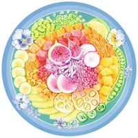 Puzzle Ravensburger Circular - Poke Bowl (Circle of Colors). 500 piezas