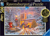 Puzzle Ravensburger - Navidad Brillante. 500 piezas