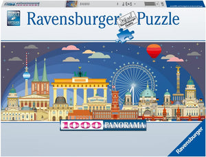 Puzzle Ravensburger Panorama - Berlín de Noche. 1000 piezas-Puzzle-Ravensburger-Doctor Panush