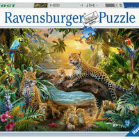 Puzzle Ravensburger - Leopardos en la Selva. 1500 Piezas