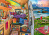 Puzzle Ravensburger - Perspectiva desde la Camper. 500 piezas XXL