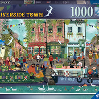 Puzzle Ravensburger - A lo largo del río. 1000 piezas-Puzzle-Ravensburger-Doctor Panush