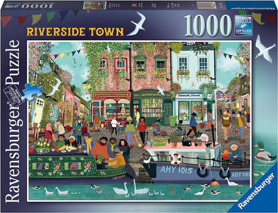 Puzzle Ravensburger - A lo largo del río. 1000 piezas-Puzzle-Ravensburger-Doctor Panush