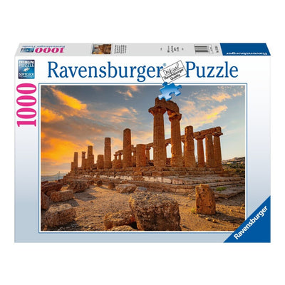 Puzzle Ravensburger - Valle de los Templos Agrigento. 1000 piezas-Puzzle-Ravensburger-Doctor Panush