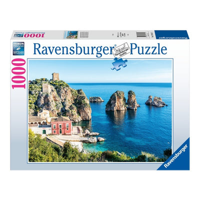 Puzzle Ravensburger - Faraglioni de Scopello, Sicilia. 1000 piezas-Puzzle-Ravensburger-Doctor Panush