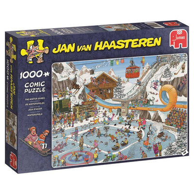 Puzzle Jumbo - Jan Van Haasteren - The Winter Games. 1000 piezas-Puzzle-Jumbo-Doctor Panush