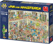 Puzzle Jumbo - Jan Van Haasteren - The Library. 1000 piezas-Puzzle-Jumbo-Doctor Panush