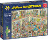 Puzzle Jumbo - Jan Van Haasteren - The Library. 1000 piezas-Puzzle-Jumbo-Doctor Panush
