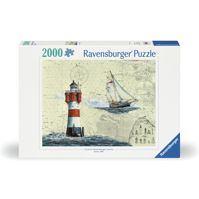 Puzzle Ravensburger - Faro Romántico. 2000 piezas