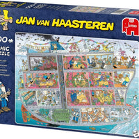 Puzzle Jumbo - Jan Van Haasteren - Cruise Ship. 1000 piezas-Puzzle-Jumbo-Doctor Panush