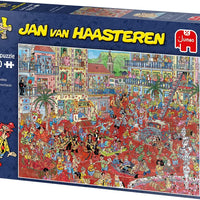 Puzzle Jumbo - Jan Van Haasteren - La Tomatina. 1000 piezas-Puzzle-Jumbo-Doctor Panush