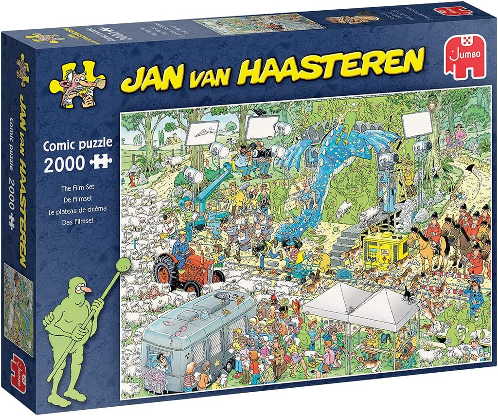Puzzle Jumbo - Jan Van Haasteren - The Film Set. 2000 piezas