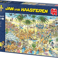 Puzzle Jumbo - Jan Van Haasteren - The Oasis. 1000 piezas-Puzzle-Jumbo-Doctor Panush