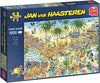 Puzzle Jumbo - Jan Van Haasteren - The Oasis. 1000 piezas-Puzzle-Jumbo-Doctor Panush