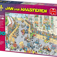 Puzzle Jumbo - Jan Van Haasteren - The Soapboax Race. 1000 piezas-Puzzle-Jumbo-Doctor Panush