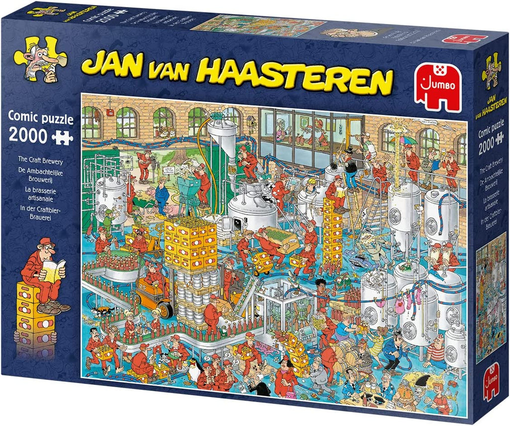 Puzzle Jumbo - Jan Van Haasteren - The Craft Brewery. 2000 piezas