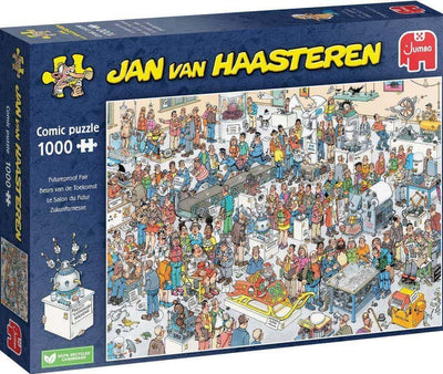Puzzle Jumbo - Jan Van Haasteren - Futureproof Fair. 1000 piezas-Puzzle-Jumbo-Doctor Panush