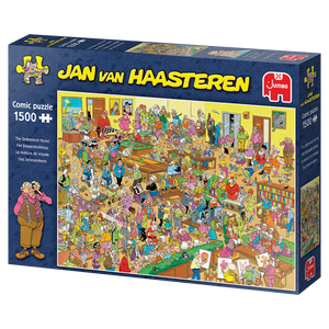 Puzzle Jumbo - Jan Van Haasteren - The Retirement Home. 1500 piezas