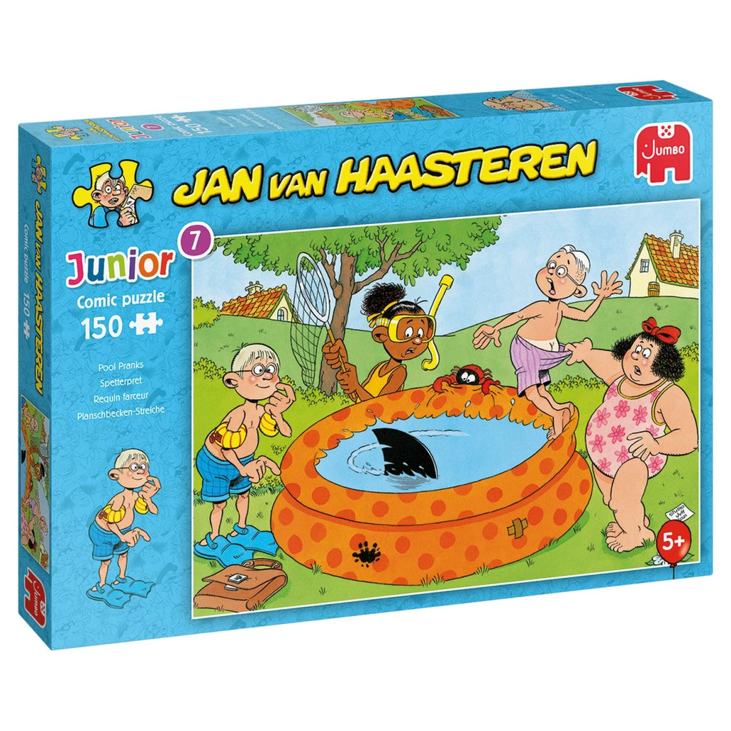 Puzzle Jumbo - Jan Van Haasteren - Pool Pranks. 150 piezas
