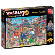 Puzzle Jumbo - Wasgij Original 37. Holiday Fiasco! 1000 piezas-Puzzle-Jumbo-Doctor Panush