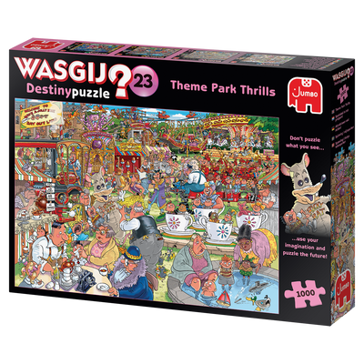 Puzzle Jumbo - Wasgij Destiny 23. Theme Park Thrills. 1000 piezas-Puzzle-Jumbo-Doctor Panush