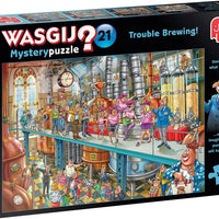 Puzzle Jumbo - Wasgij Mystery 21. Trouble Brewing! 1000 piezas-Puzzle-Jumbo-Doctor Panush