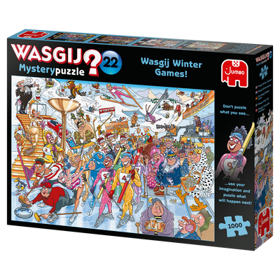 Puzzle Jumbo - Wasgij Mystery 22. Winter Games! 1000 piezas-Puzzle-Jumbo-Doctor Panush