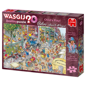Puzzle Jumbo - Wasgij Retro Destiny 6. Child´s Play! 1000 piezas-Puzzle-Jumbo-Doctor Panush