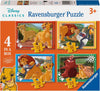 Puzzle Ravensburger - El Rey León. 4 en 1. 12-24 piezas