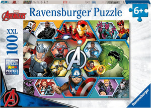 Puzzle Ravensburger - Marvel Avengers. 100 piezas