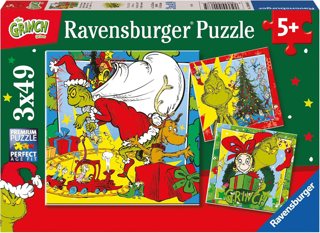 Puzzles Ravensburger - El Grinch. 3x49