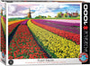 Campo de tulipanes - Países Bajos-Puzzle-Eurographics Puzzles Europe-Doctor Panush