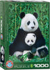 Panda y bebé-Puzzle-Eurographics Puzzles Europe-Doctor Panush