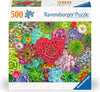 Puzzle Ravensburger - For the Love of Succulents. 500 piezas