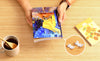 Puzzle Pintoo Book Cover A6 233pcs - Evgeny Lushpin - Casa junto al Estanque