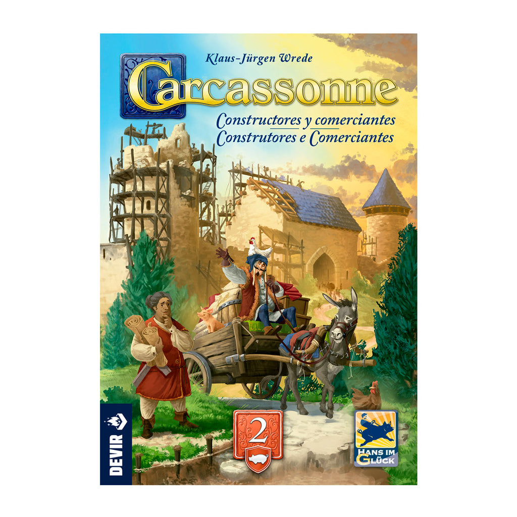 Carcassonne Exp.2 - Constructores y Comerciantes