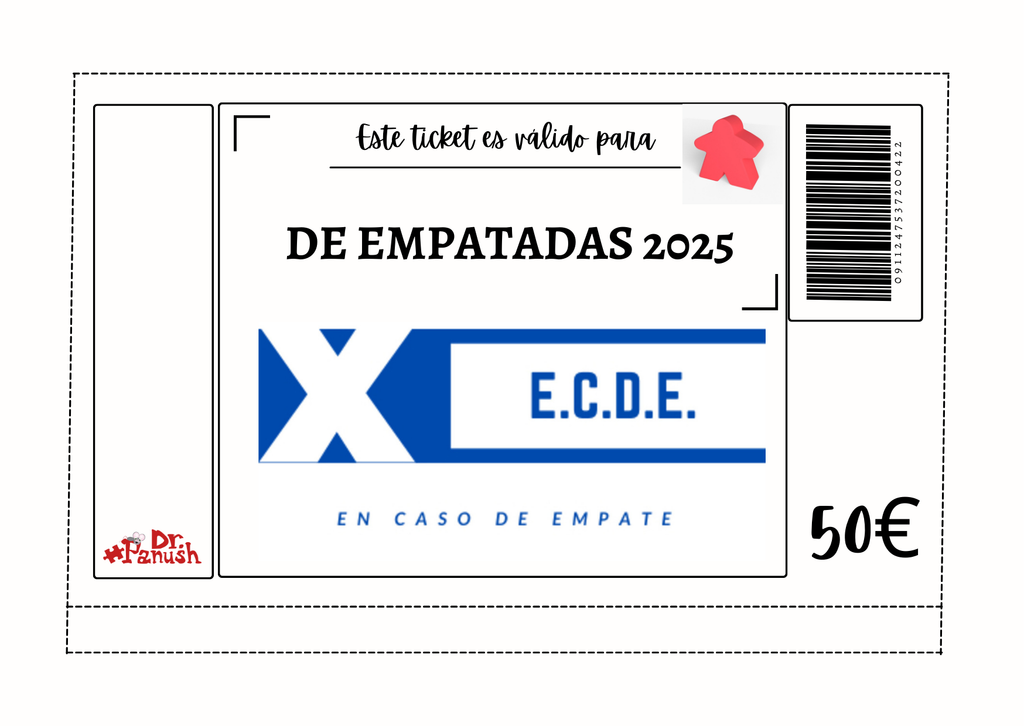 Ticket De Empatada 2025