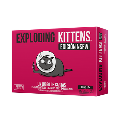 Juego de cartas Exploding Kittens NSFW