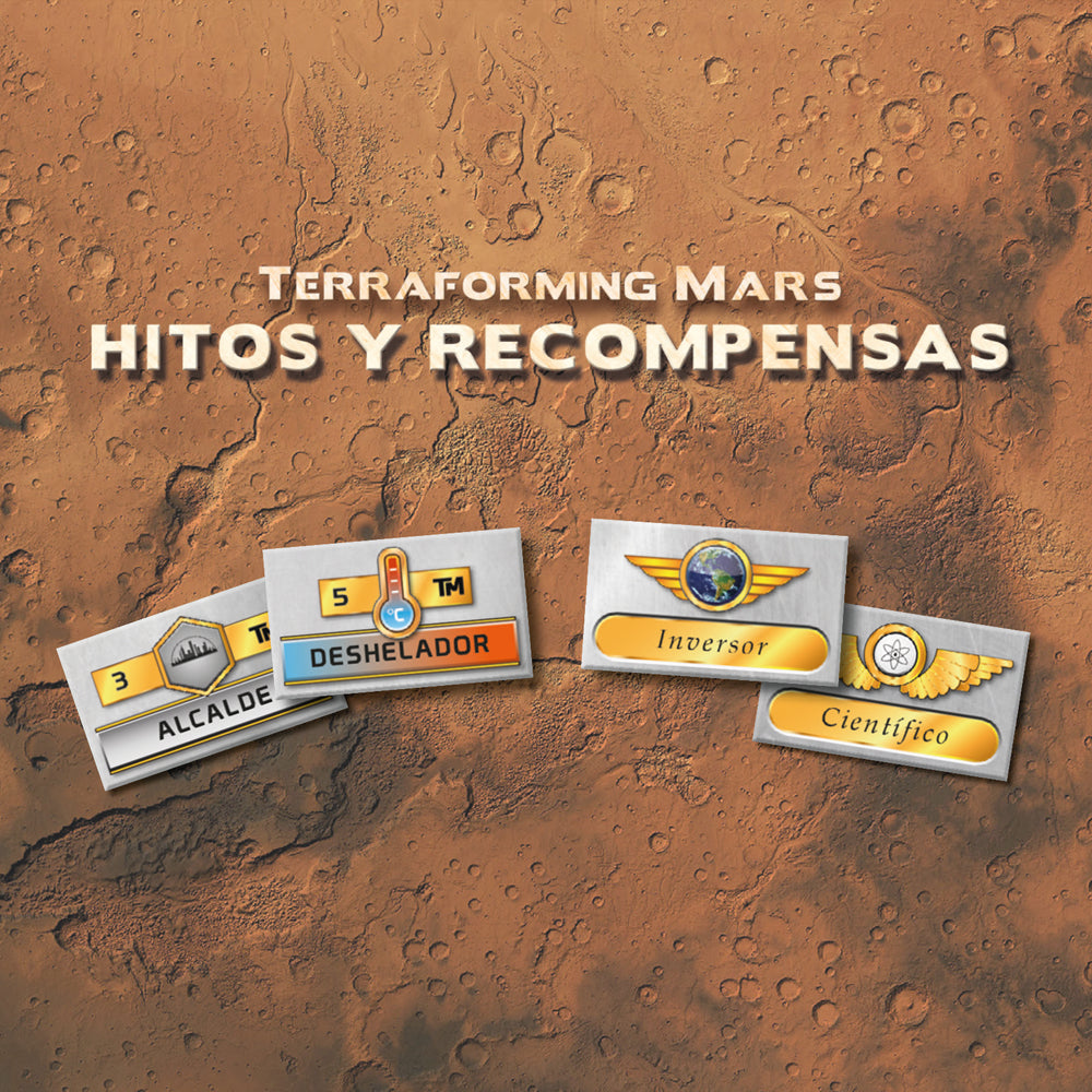 Terraforming Mars: Hitos y recompensas