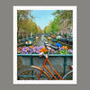 Puzzle Pintoo - Bicicleta en Amsterdam. 500 piezas