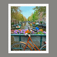 Puzzle Pintoo - Bicicleta en Amsterdam. 500 piezas
