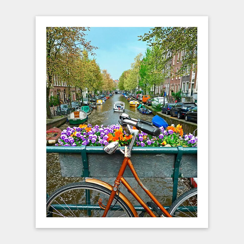 Puzzle Pintoo - Bicicleta en Amsterdam. 500 piezas