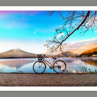 Puzzle Pintoo - Bicycle Trip Collection - Bicycle by the Serene Lake. 1000 piezas-Puzzle-Pintoo-Doctor Panush