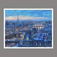 Puzzle Pintoo - Evgeny Lushpin - Spanning the Seine. 2000 piezas
