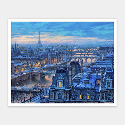 Puzzle Pintoo - Evgeny Lushpin - Spanning the Seine. 2000 piezas